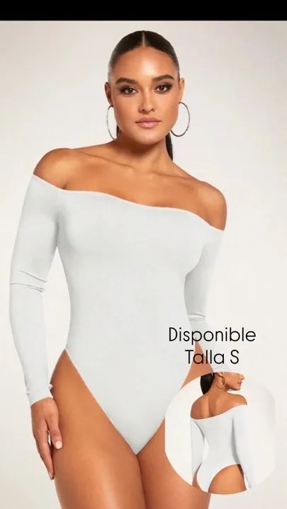 body bandeja blanco talla S