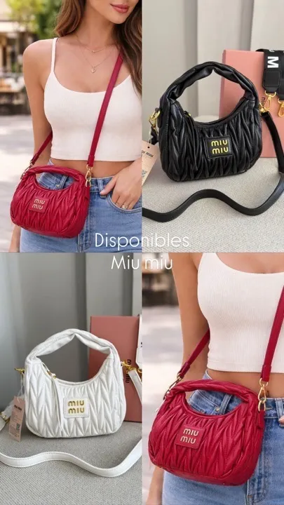 carteras miu miu incluye correa