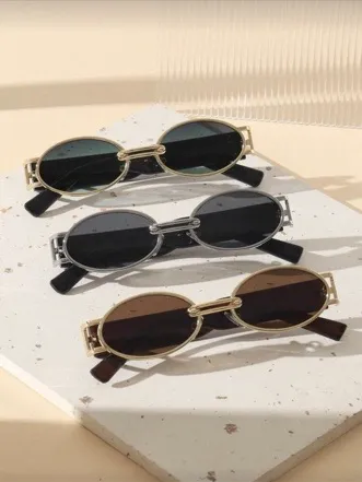 gafas de lujo ovalada