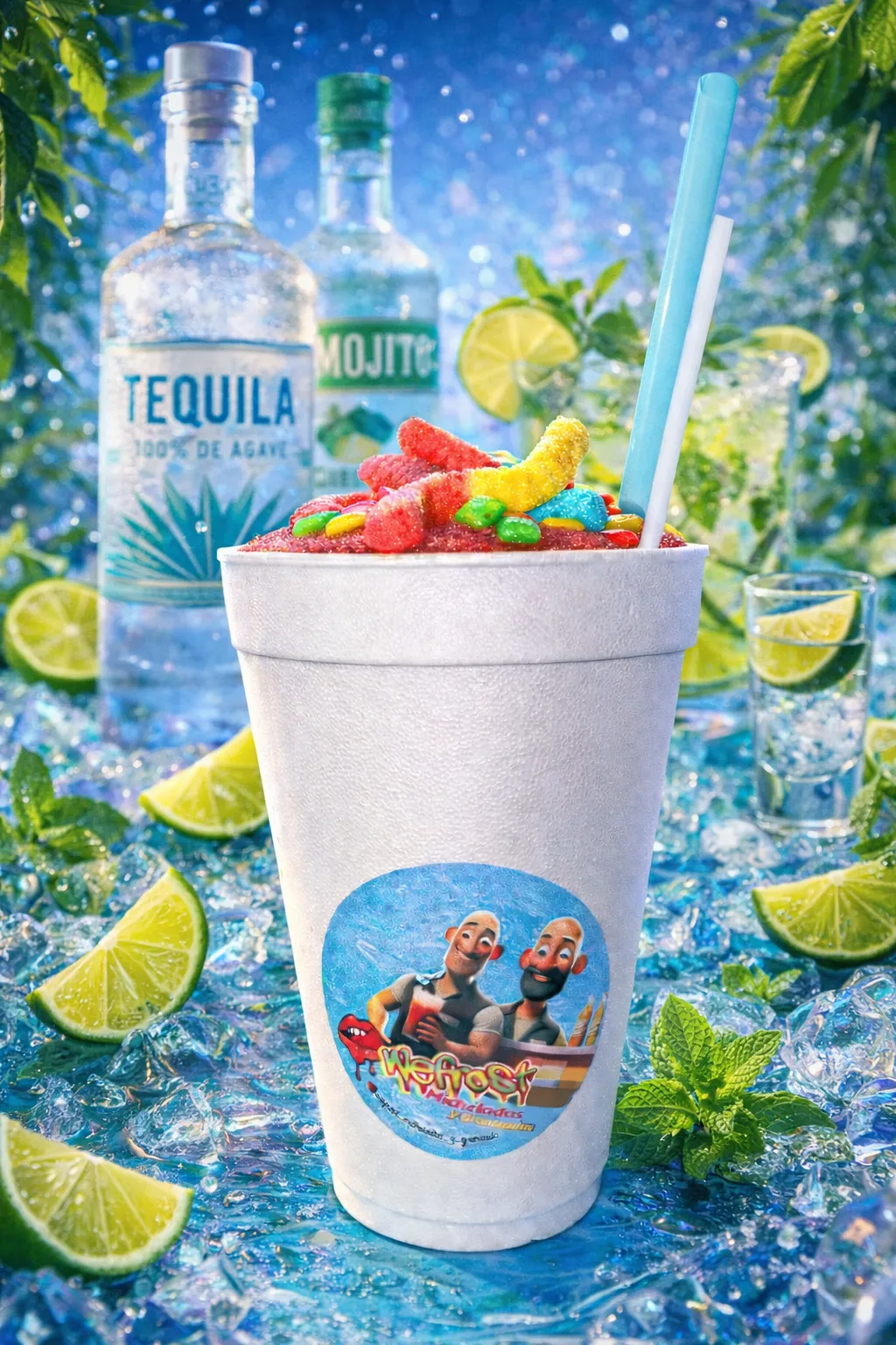 GRANIZADO MOJITO TEQUILA 16OZ