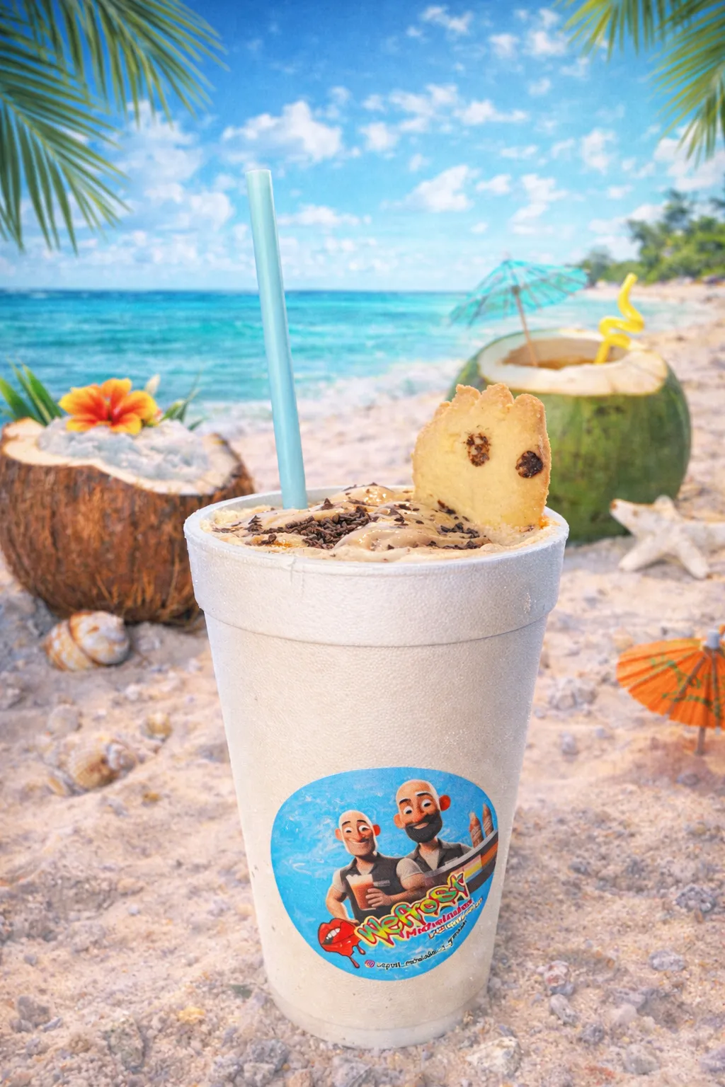 GRANIZADO DE COCO LOCO 20oz 