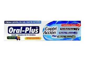 crema oral-plus cuatro acción x 151.2g