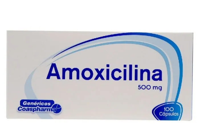 amoxicilina x 500mg x unidad coaspharma