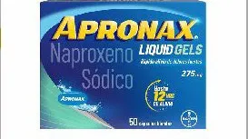apronax (naproxeno sódico) cápsula blanda x unidad