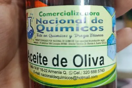 aceite de oliva x 120ml Nacional de químicos