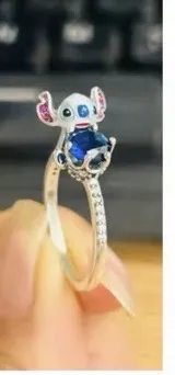 Anillo stitch plata