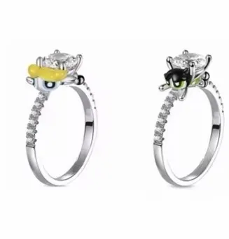 Anillo chica súper poderosa plata 1 pza