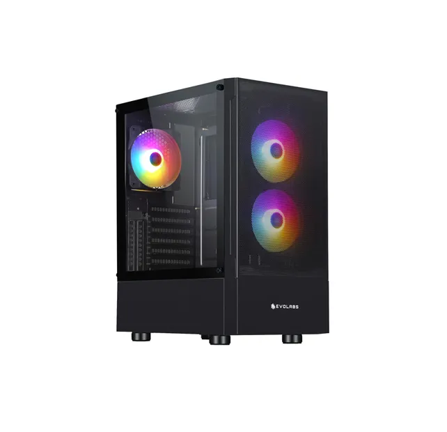 Gabinete Evolabs Sophystix Vidrio Templado 3Fans FRGB