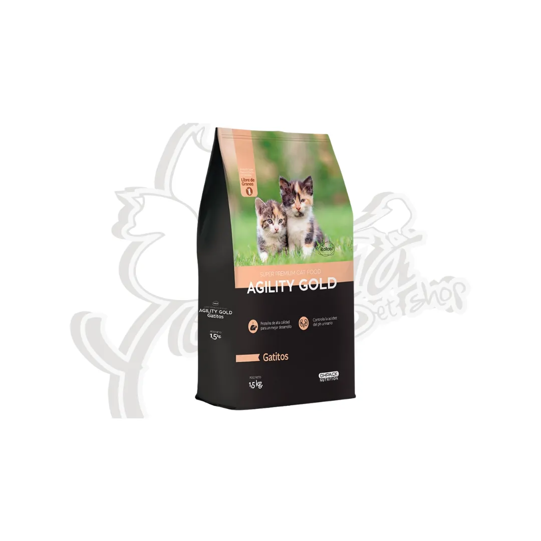 AGILITY GOLD GATITOS 1.5 KG