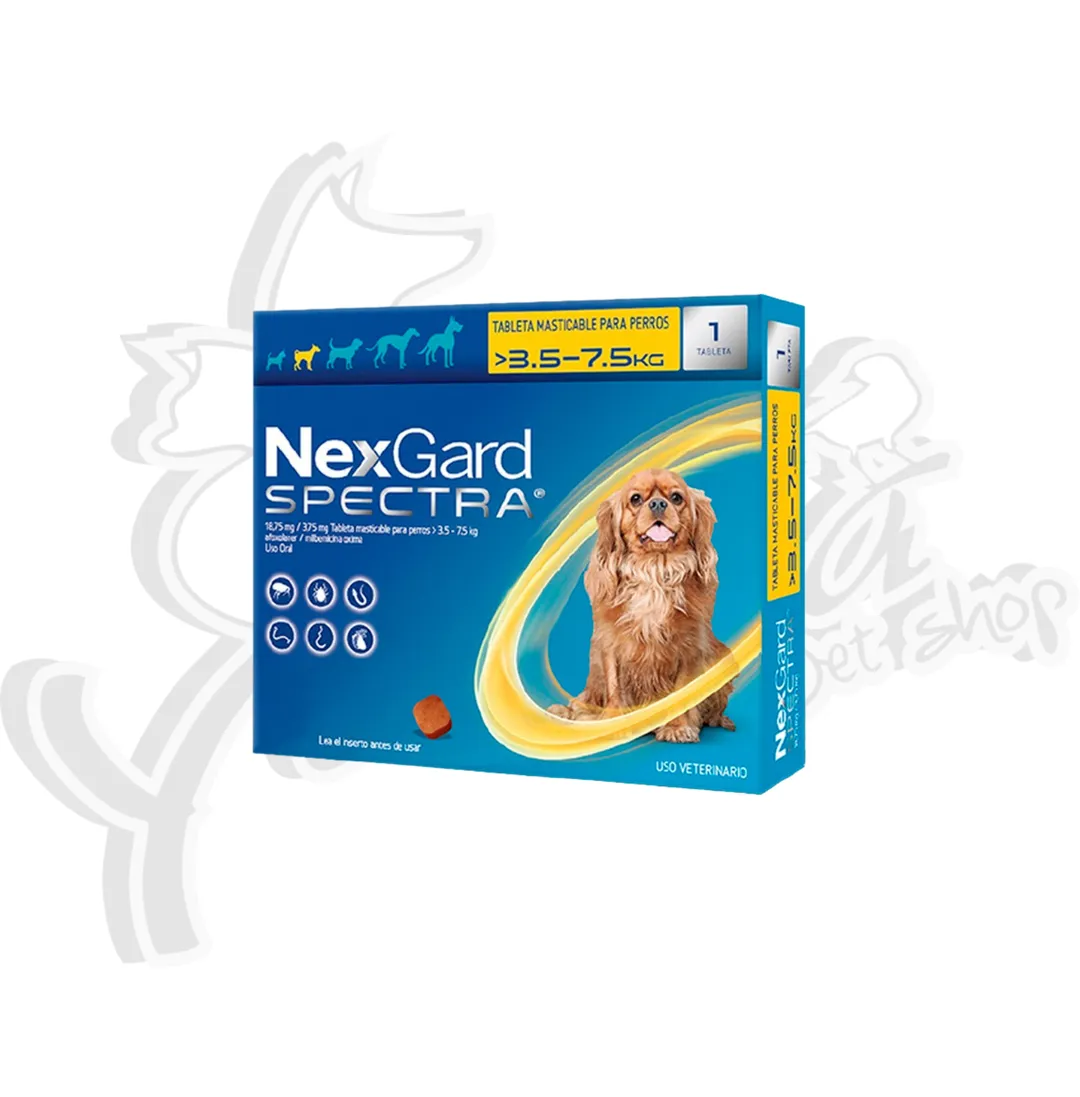 NEXGARD SPECTRA 3.5 - 7.5 KG