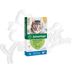 ADVANTAGE GATO HASTA 4 KG -PIPETA 0.4 ML