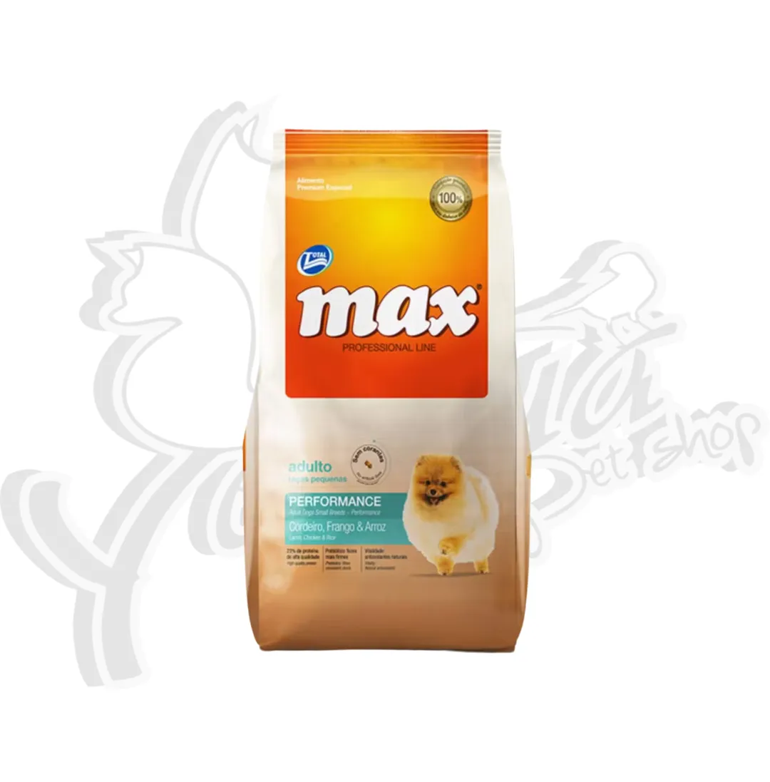 TOTAL MAX  PERFORMANCE RAZAS PEQUELAS 2KG