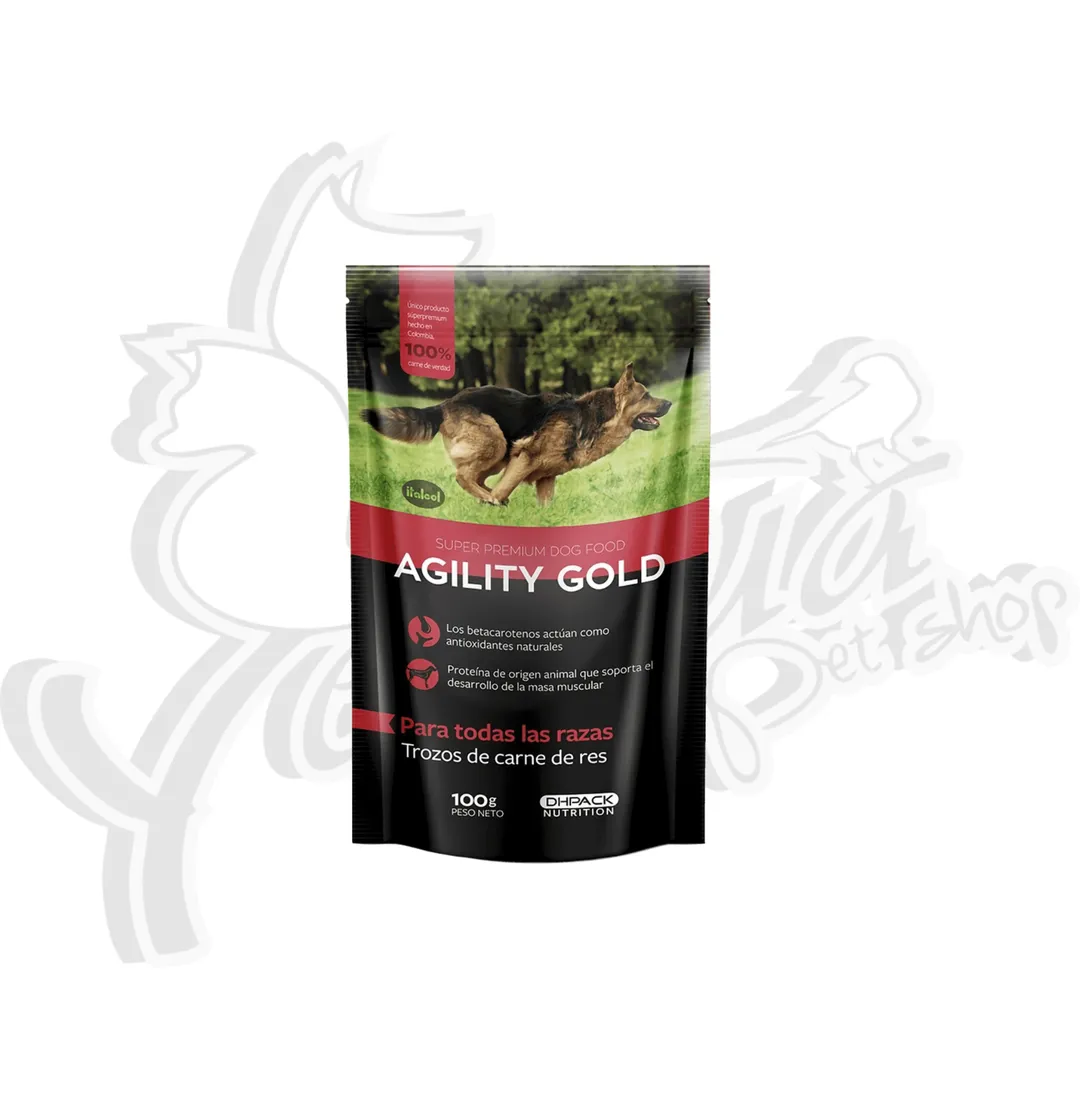 AGILITY GOLD TROZOS DE CARNE