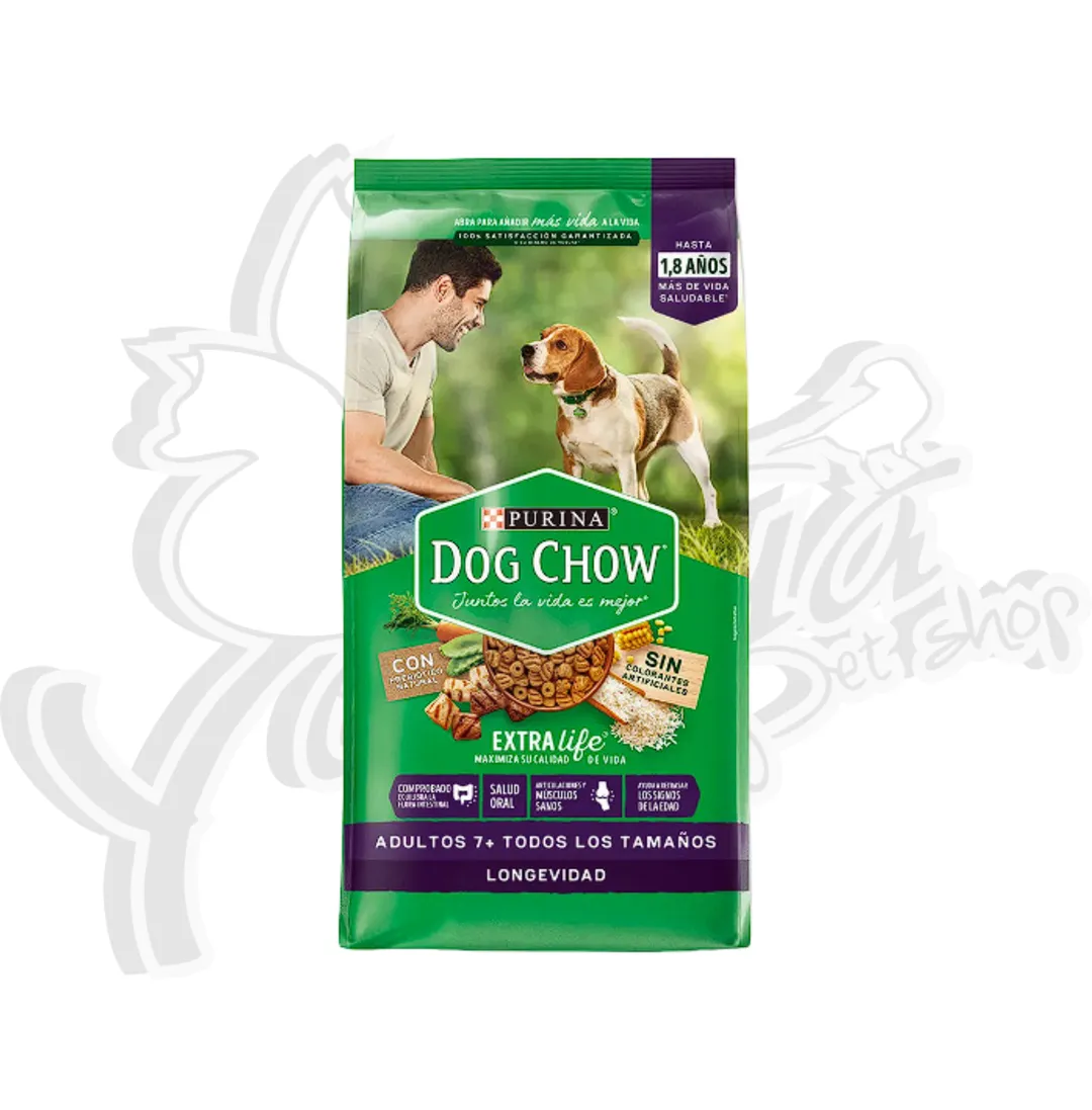 DOG CHOW LONGEVIDAD X 500 GR - GRANEL