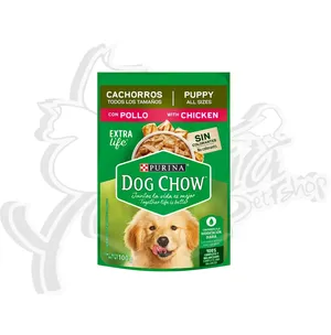 DOG CHOW CACHORROS POLLO - SOBRE 100GR