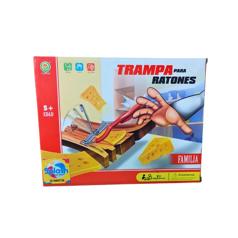 Trampa ratones juego familiar