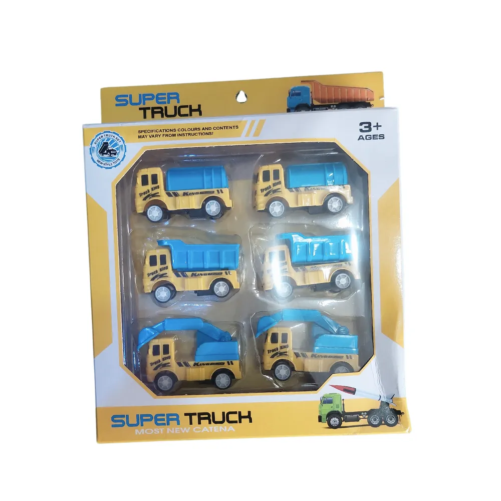 Set de carros x6 City Ruck