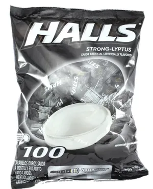 HALLS NEGRO X100