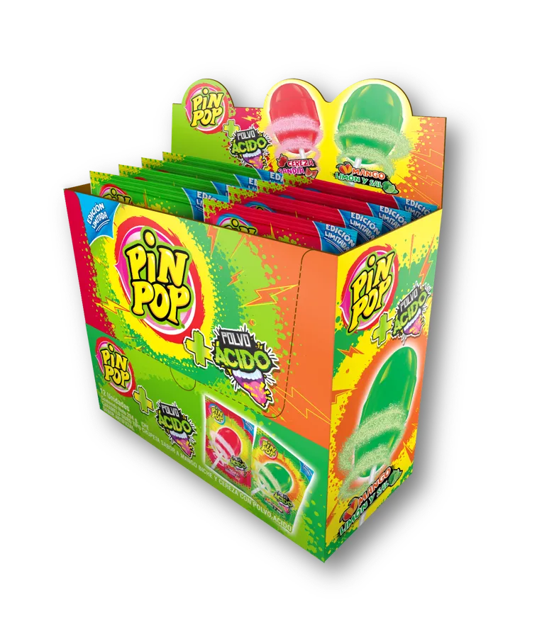 PIN POP POLVO ACIDO X12