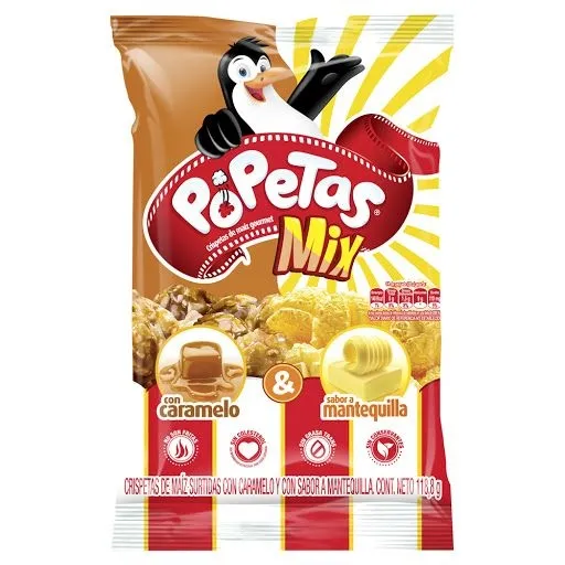 POPETAS CARAMELO MANTEQUILA 160G