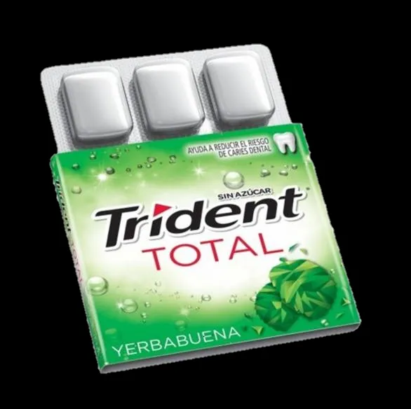 TRIDENT PASTILLA X 16 YERBA BUENA