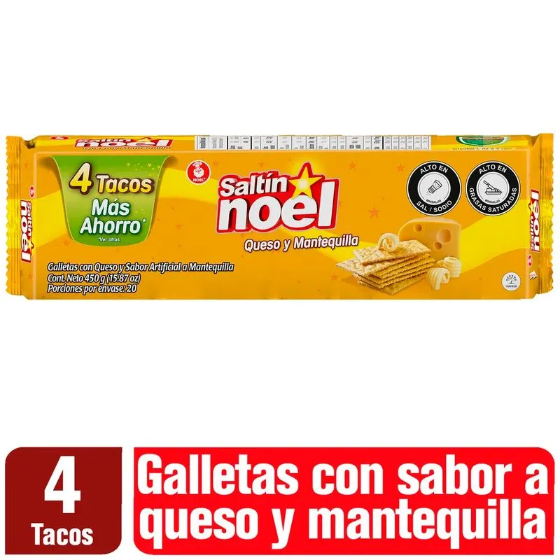 4 TC SALTIN MANTEQUILLA