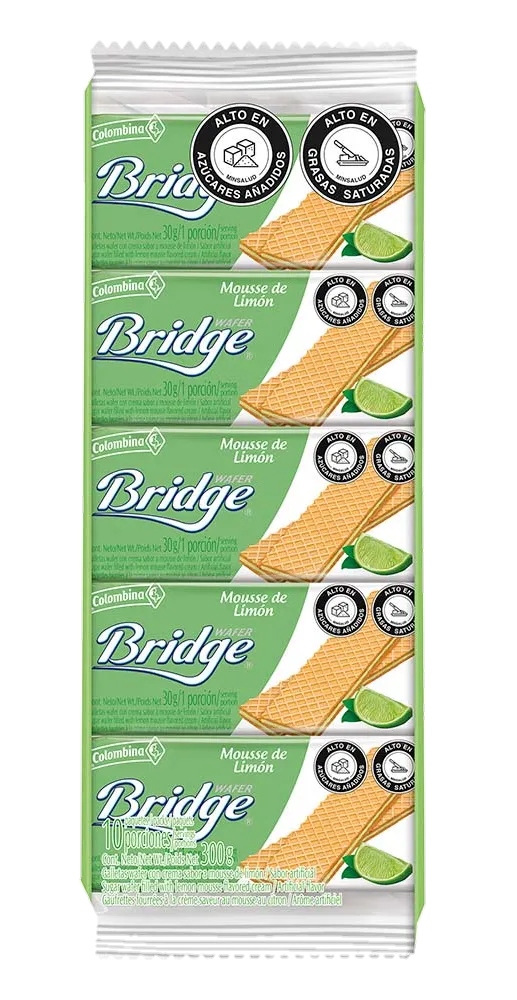 WAFER BRIDGE LIMON X 10