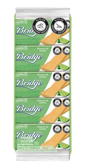 WAFER BRIDGE LIMON X 10