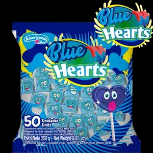 CHUPETA AZUL CORAZON