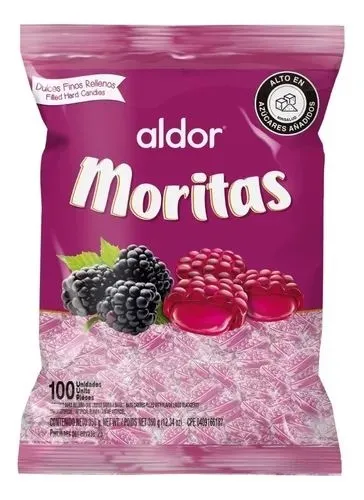 MORITAS RELLENAS ALDOR X100