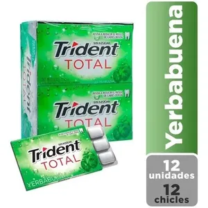 TRIDENT PASTILLA X 12 YERBA BUENA