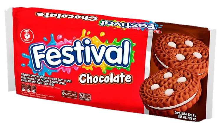 FESTIVAL CHOCOLATE X6