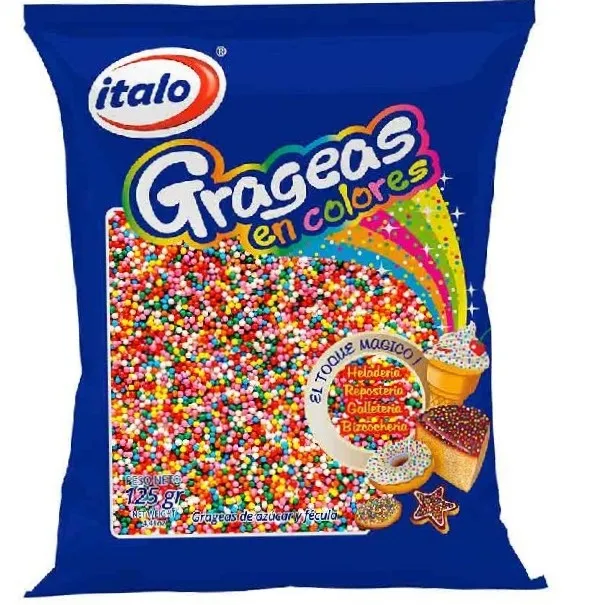 GRAGEA DE COLORES X 500G