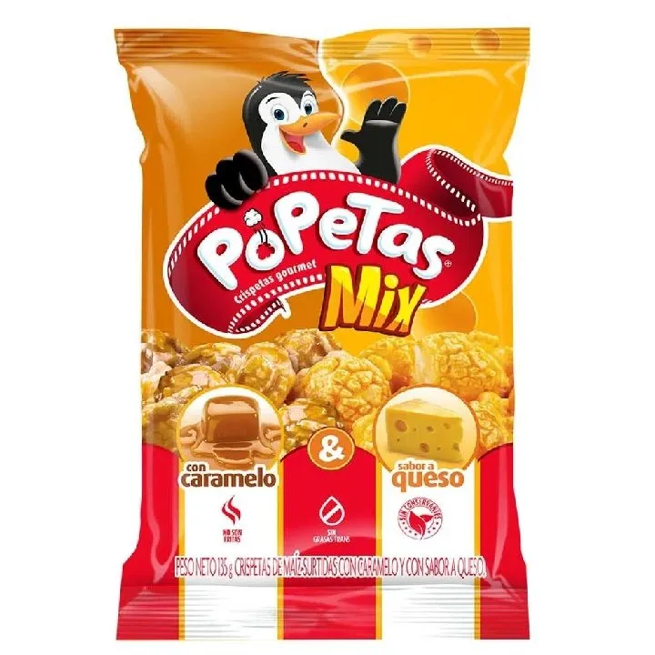 POPETAS CARAMELO QUESO 160G