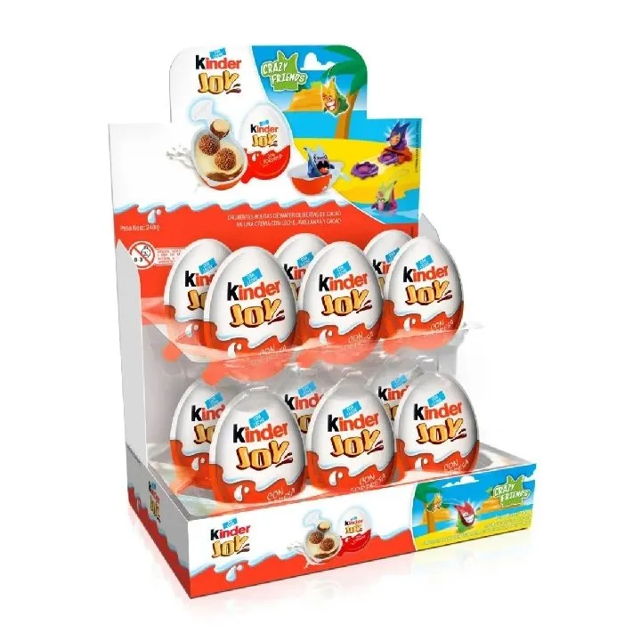 HUEVO KINDER SORPRESA X12