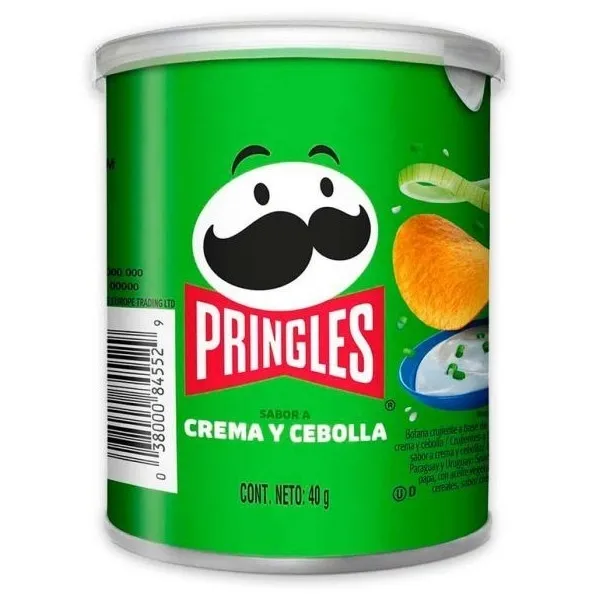 PRINGLES CREMA YCEBOLLA