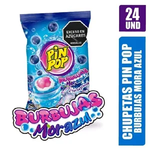 PIN POP MEGA BURBUJAS MORA-AZULX24