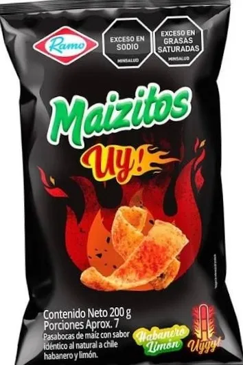 MAIZITOS HABANERO LIMON X 200G