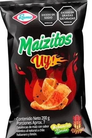 MAIZITOS HABANERO LIMON X 200G