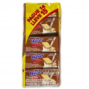 WAFER MUU ACHOCOLATADA X15