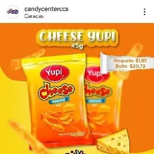 YUPI-CHEESE X6X45G 089227