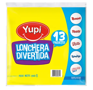 X LONCHERA DIVERTIDA 245G 008211