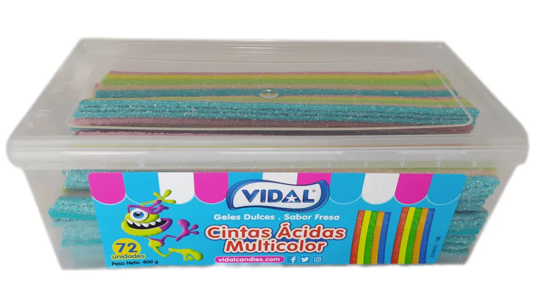 CINTAS ACIDAS MULTICOLOR X72