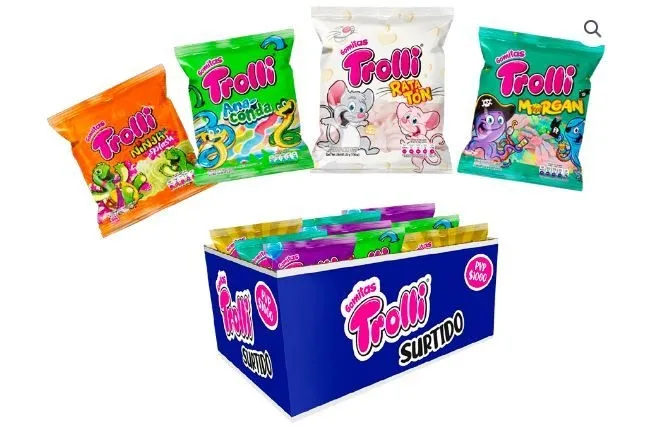 TROLLI SURTIDO X24 X40G