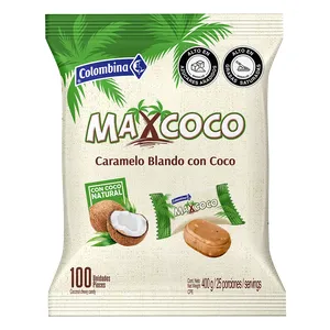 MAX COCO CARAMELO X 100