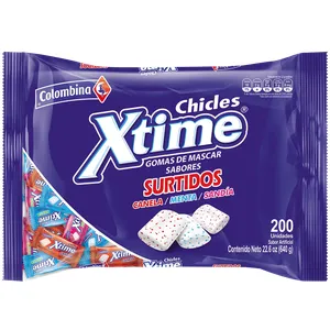 XTIME CHICLE SURTIDO X 200