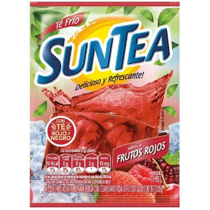 SUNTEA X 20 FRUTOS ROJOS