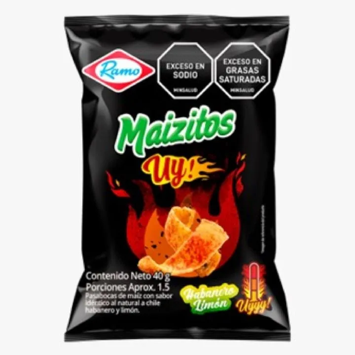 MAIZITOS HABANERO LIMON X40G