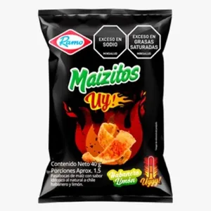 MAIZITOS HABANERO LIMON X40G