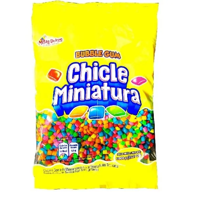 CHICLE MINIATURA X 80G